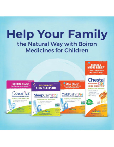 Gránulos Disolventes SleepCalm Kids Boiron - 2 Tubos 160g