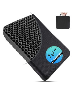 Cojín de Gel Airllantry 48x43 cm para Alivio de Espalda