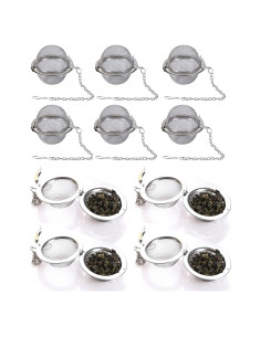 Infusor de Té OXT 10PCS Acero Inoxidable 5.49 cm