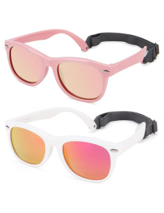 Gafas de sol polarizadas HYCREDI para bebés 0-24 meses UV 100%