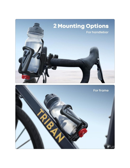 Soporte para Botellas de Agua Lamicall para Bicicleta 5-7cm