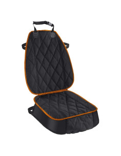 Cubierta de Asiento de Coche AsFrost Impermeable Naranja 50x45cm