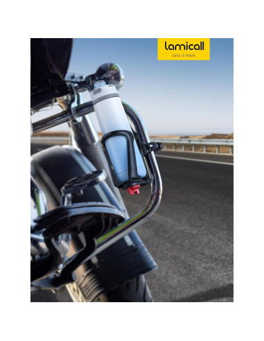 Soporte para Botellas de Agua Lamicall para Bicicleta 5-7cm