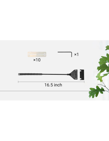 Rascador de Algas para Acuario Vimvins con 10 Cuchillas Reemplazables