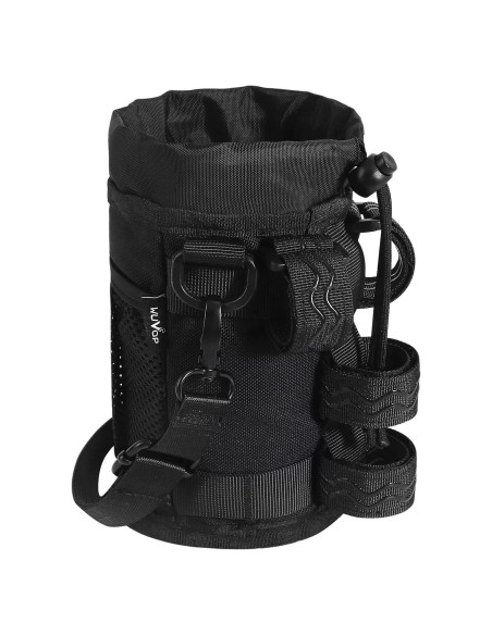 Soporte para Taza de Bicicleta WUVOP con Bolsillo Malla 1L