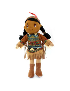 Muñeca de trapo nativa americana Kinnex 35.56 cm Aruna