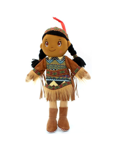 Muñeca de trapo nativa americana Kinnex 35.56 cm Aruna