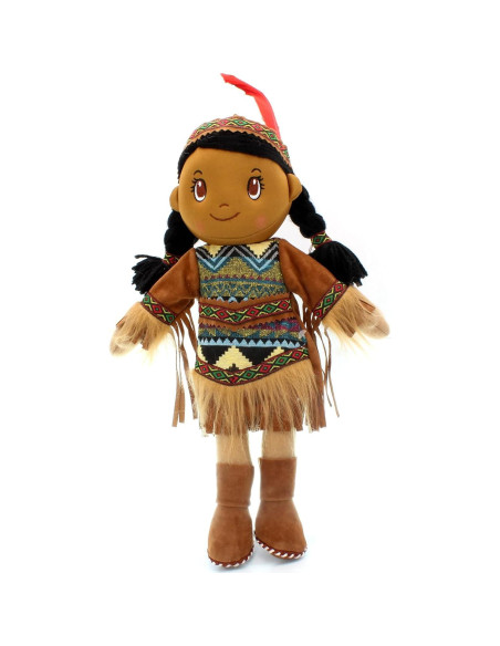 Muñeca de trapo nativa americana Kinnex 35.56 cm Aruna