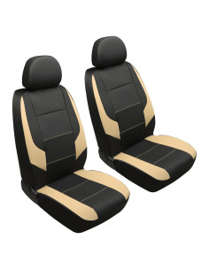 Funda de Asiento Delantero GIANT PANDA Beige para Kia (2-Pack)