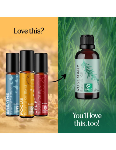 Set de Aceites Esenciales Roll-On Maple Holistics 9.8 ml - 3 Pack
