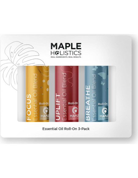 Set de Aceites Esenciales Roll-On Maple Holistics 9.8 ml - 3 Pack Set de Aceites Esenciales Roll-On Maple Holistics 9.8 ml - 3 Pack