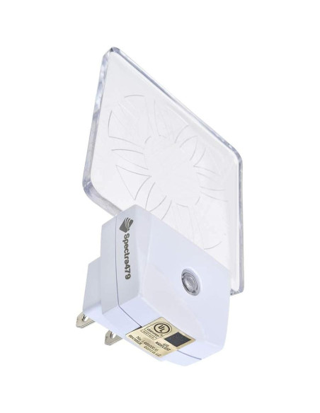 Luz Nocturna LED Roja BioRhythm - Paquete de 2 - Círculo