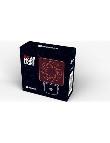 Luz Nocturna LED Roja BioRhythm - Paquete de 2 - Círculo