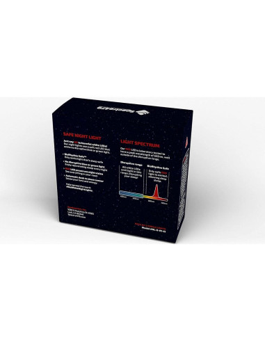 Luz Nocturna LED Roja BioRhythm - Paquete de 2 - Círculo