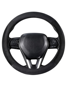 Cubierta de Volante SEG Direct 37-38 cm Terciopelo Negro