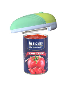 Abridor de Latas Eléctrico Harnyles Verde Automático 163g