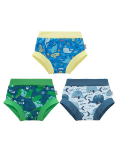 Pañales de Natación Reutilizables Alvababy 3 Piezas 2-3T