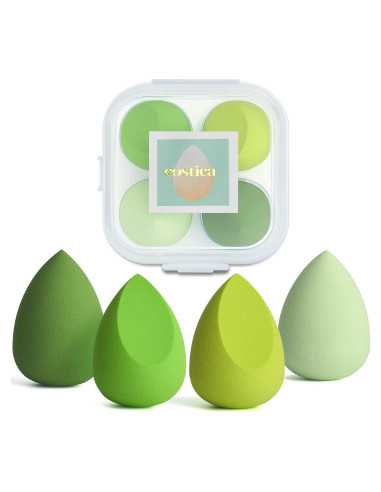 Juego de Esponjas de Maquillaje COSTICA 4 Piezas Multi Color