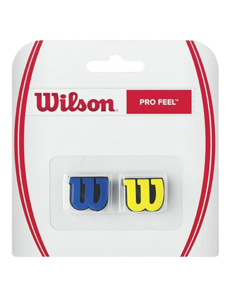 Amortiguador de Vibraciones Wilson Profeel Tenis Azul/Amarillo