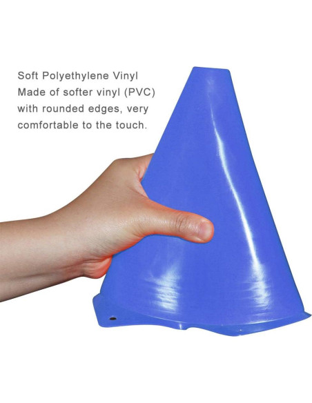 Conos de Tráfico Fragraim 9" (22.86 cm) Juego de 10 Naranja Conos de Tráfico Fragraim 9" (22.86 cm) Juego de 10 Naranja