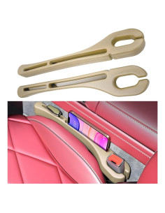 Organizador de Espacio entre Asientos de Coche Gasedin 2PCS Beige
