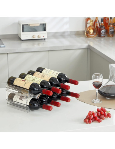 Organizador Apilable para Botellas de Agua Lifewit - 8 Botellas