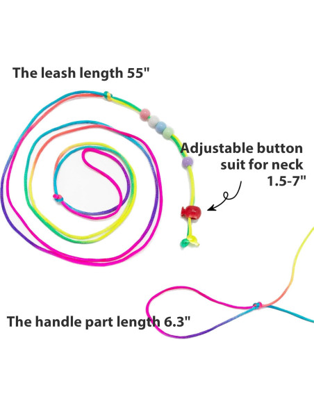 Arnés y Correa de Cuero Suave AIITLE - 3 Tamaños para Reptiles Arnés y Correa de Cuero Suave AIITLE - 3 Tamaños para Reptiles