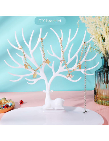 30 Cadenas de Pulsera con Cierre de Palanca Hicarer - Oro y Plata