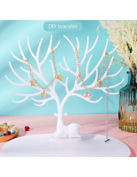 30 Cadenas de Pulsera con Cierre de Palanca Hicarer - Oro y Plata