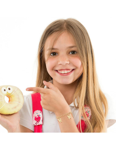 30 Cadenas de Pulsera con Cierre de Palanca Hicarer - Oro y Plata