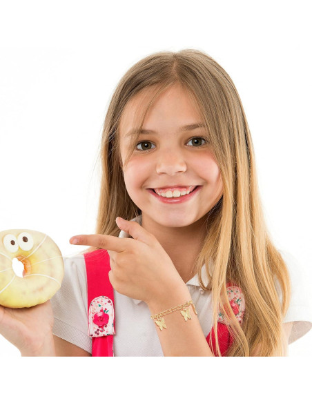 30 Cadenas de Pulsera con Cierre de Palanca Hicarer - Oro y Plata