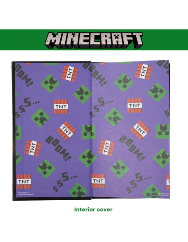 Conjunto de Papelería Minecraft Diseños Innovadores 9 Piezas