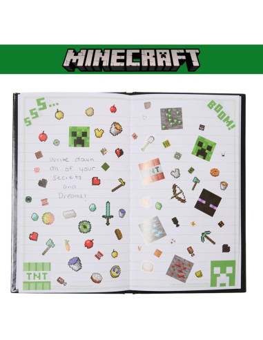Conjunto de Papelería Minecraft Diseños Innovadores 9 Piezas