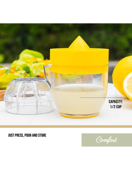 Exprimidor de Limón Trudeau 125ml con Colador Integrado