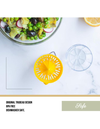 Exprimidor de Limón Trudeau 125ml con Colador Integrado