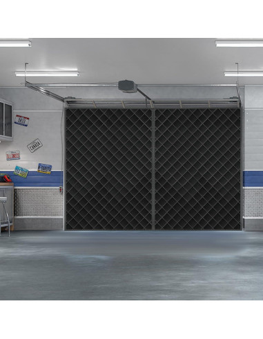 Cortina Térmica Aislante de Puerta de Garaje LIAMST 2.74x2.13m