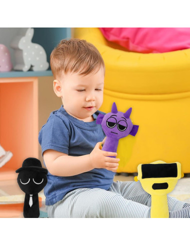 Peluche Sprunki 20.32 cm - Juguete suave y divertido