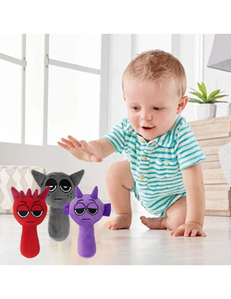 Peluche Sprunki 20.32 cm - Juguete suave y divertido