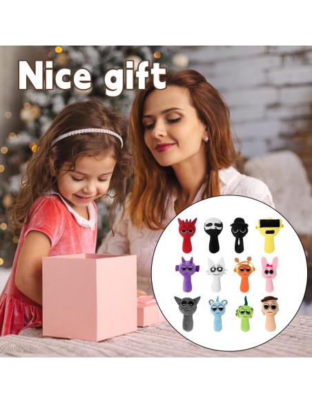 Peluche Sprunki 20.32 cm - Juguete suave y divertido