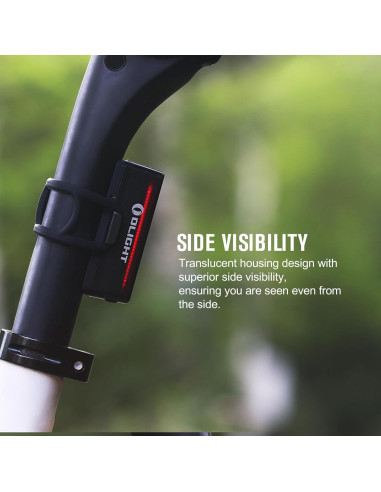 Luz Trasera de Bicicleta OLIGHT Seemee 30 30 Lúmenes Recargable