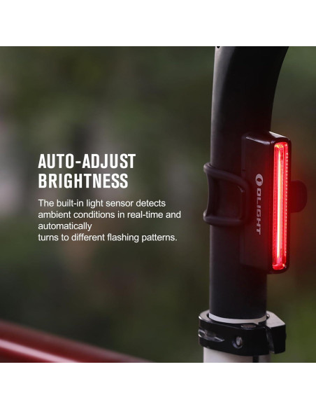 Luz Trasera de Bicicleta OLIGHT Seemee 30 30 Lúmenes Recargable