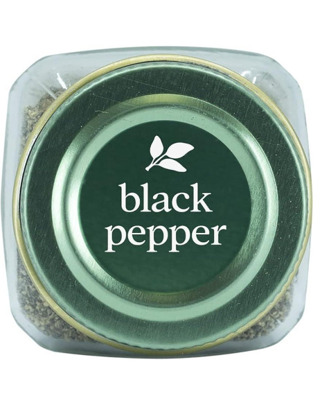 Pimienta Negra Orgánica Simple 65 g Molienda Media