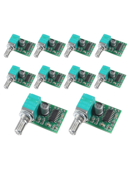 10PCS Amplificador de Audio Digital Diitao PAM8403 3W+3W