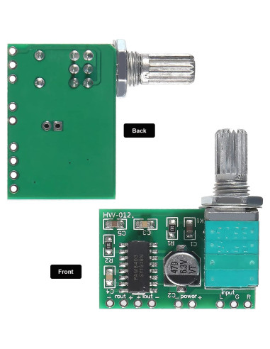 10PCS Amplificador de Audio Digital Diitao PAM8403 3W+3W