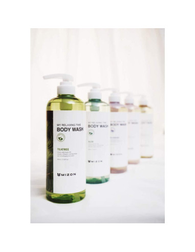 Gel de Ducha MIZON Aloe Vera 765 g - Hidratación y Suavidad