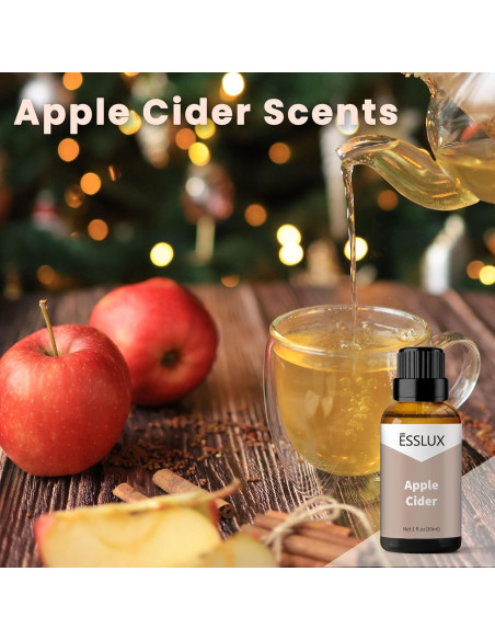 Aceite de Fragancia ESSLUX Sidra de Manzana 30 ml - Aromaterapia