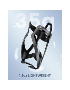 Soporte para Botella de Agua Lamicall para Bicicleta Negro - Ligero y Resistente 2