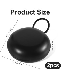 Estuches para Tapones de Oído XIHIRCD 2 Piezas Portátil 2