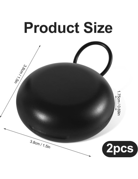 Estuches para Tapones de Oído XIHIRCD 2 Piezas Portátil