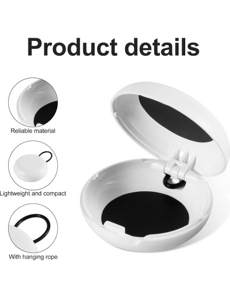 Estuches para Tapones de Oído XIHIRCD 2 Piezas Portátil